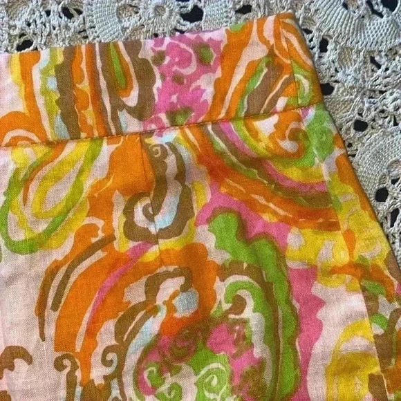 J Crew 100% linen pencil skirt - Picture 2 of 7